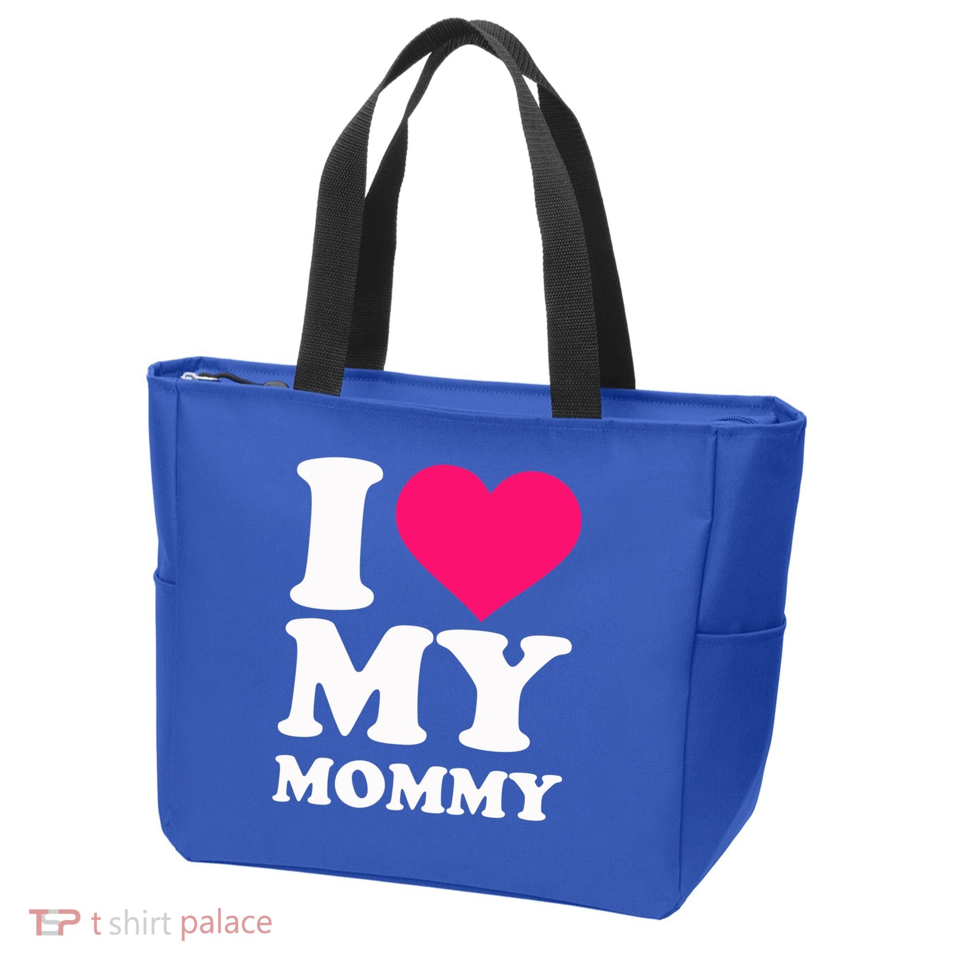 I Love My Mommy Cute Gift Tote Bag