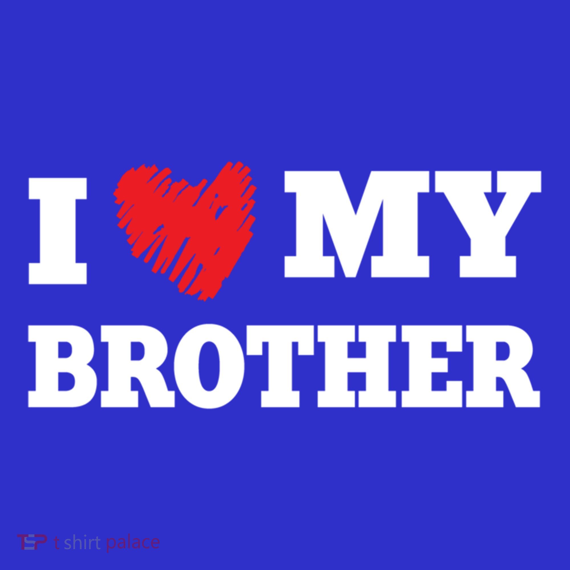 I Love My Brother Favorite Family Member Valentines Brah Gift Women's Tank Top