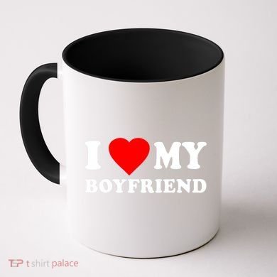 I Love My Boyfriend Design Coffee Mug