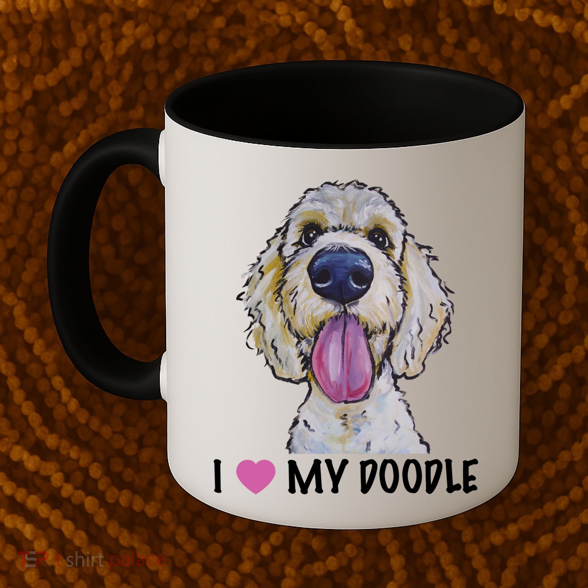 I Love My Doodle Gift Golden Doodle Gift Coffee Mug