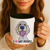 I Love My Doodle Gift Golden Doodle Gift Coffee Mug thumb 3