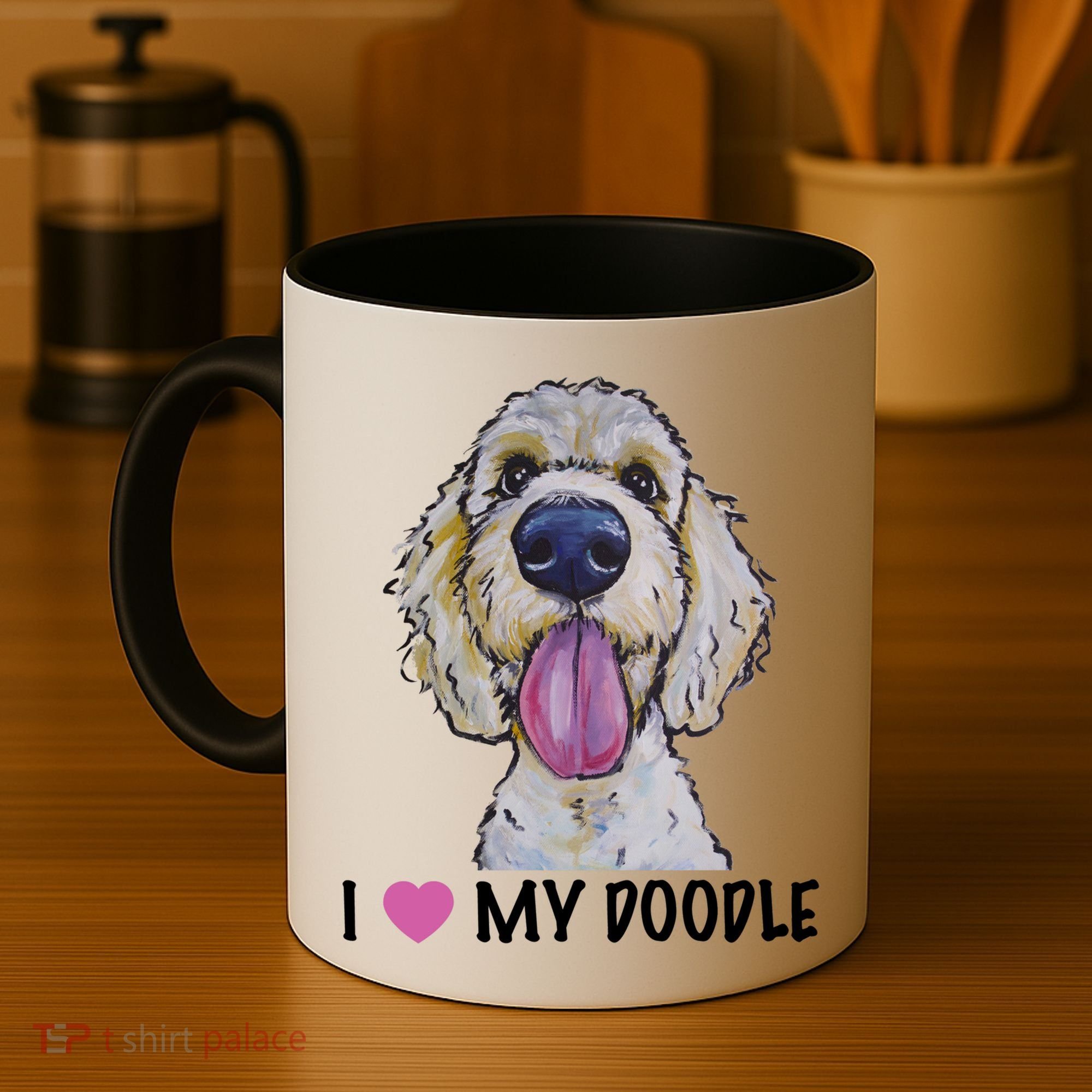 I Love My Doodle Gift Golden Doodle Gift Coffee Mug