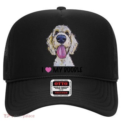 I Love My Doodle Gift Golden Doodle Gift Hat