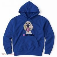 I Love My Doodle Gift Golden Doodle Gift Hoodie thumb 0