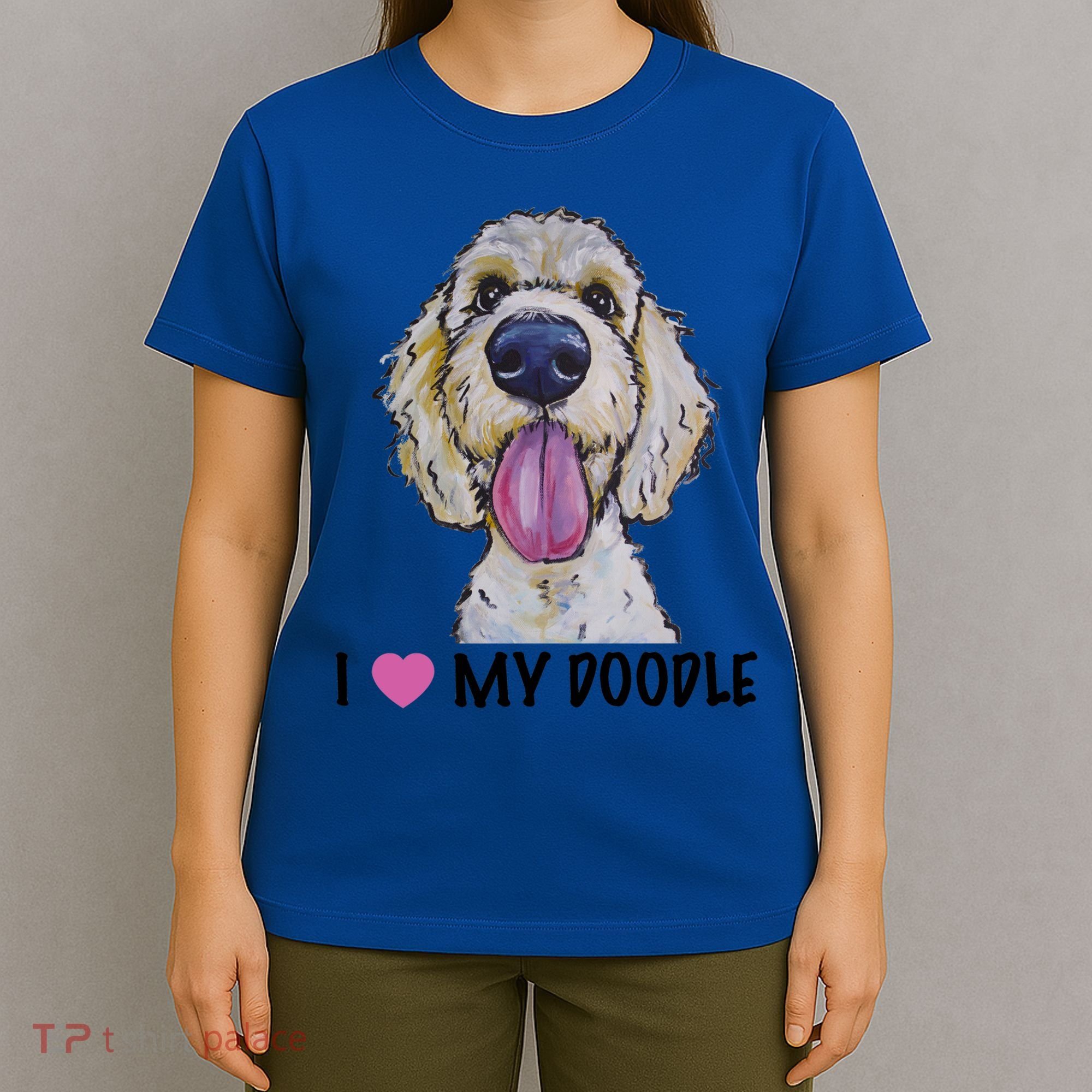 I Love My Doodle Gift Golden Doodle Gift T-Shirt