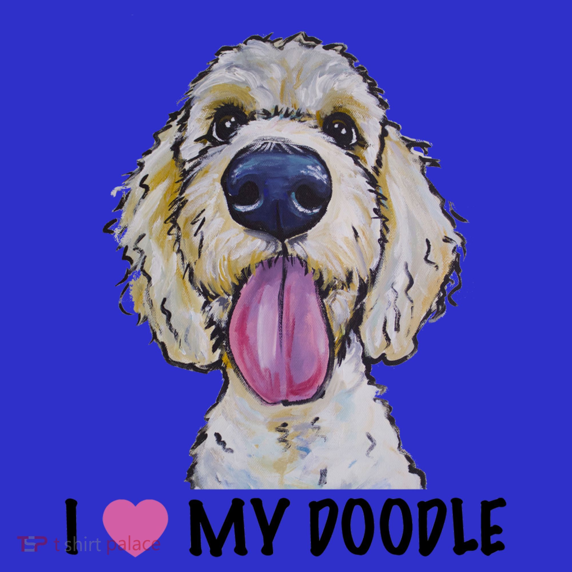 I Love My Doodle Gift Golden Doodle Gift Baby Bodysuit