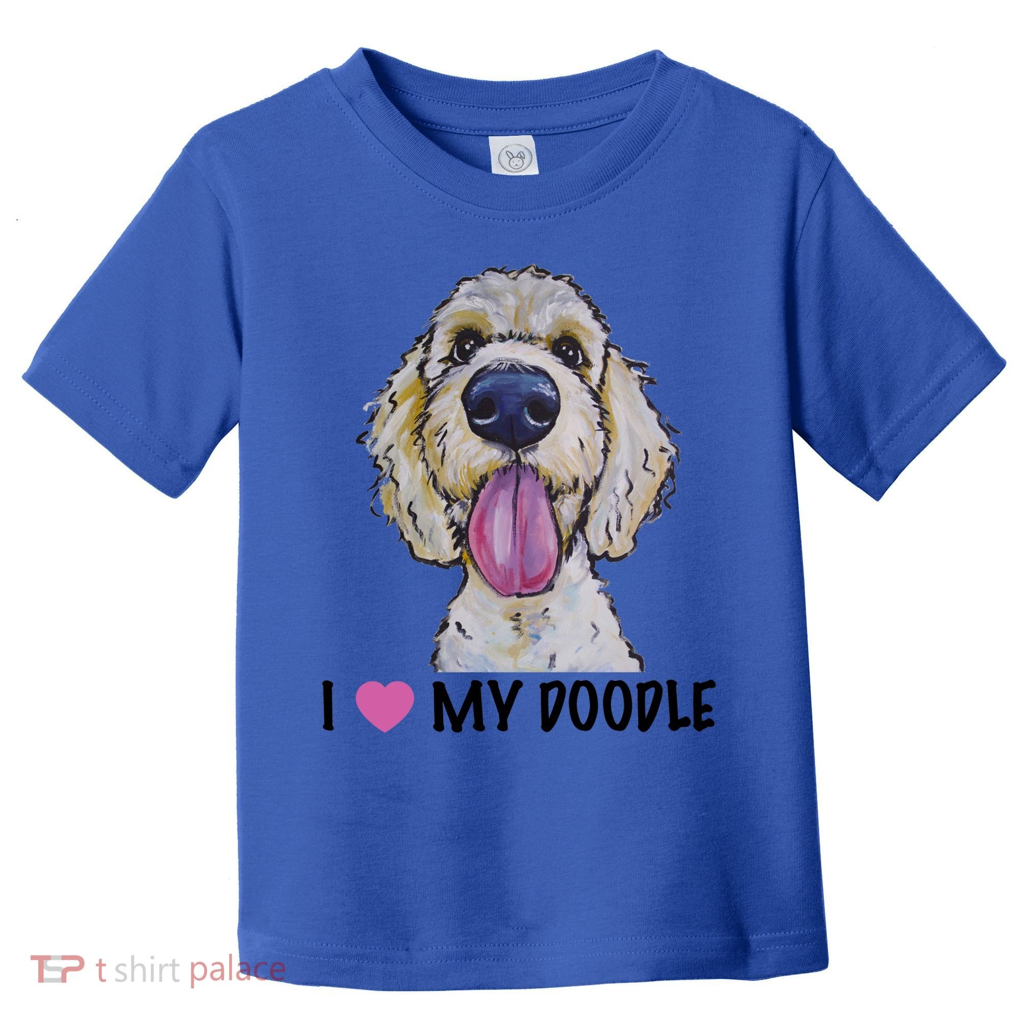 I Love My Doodle Gift Golden Doodle Gift Toddler T-Shirt