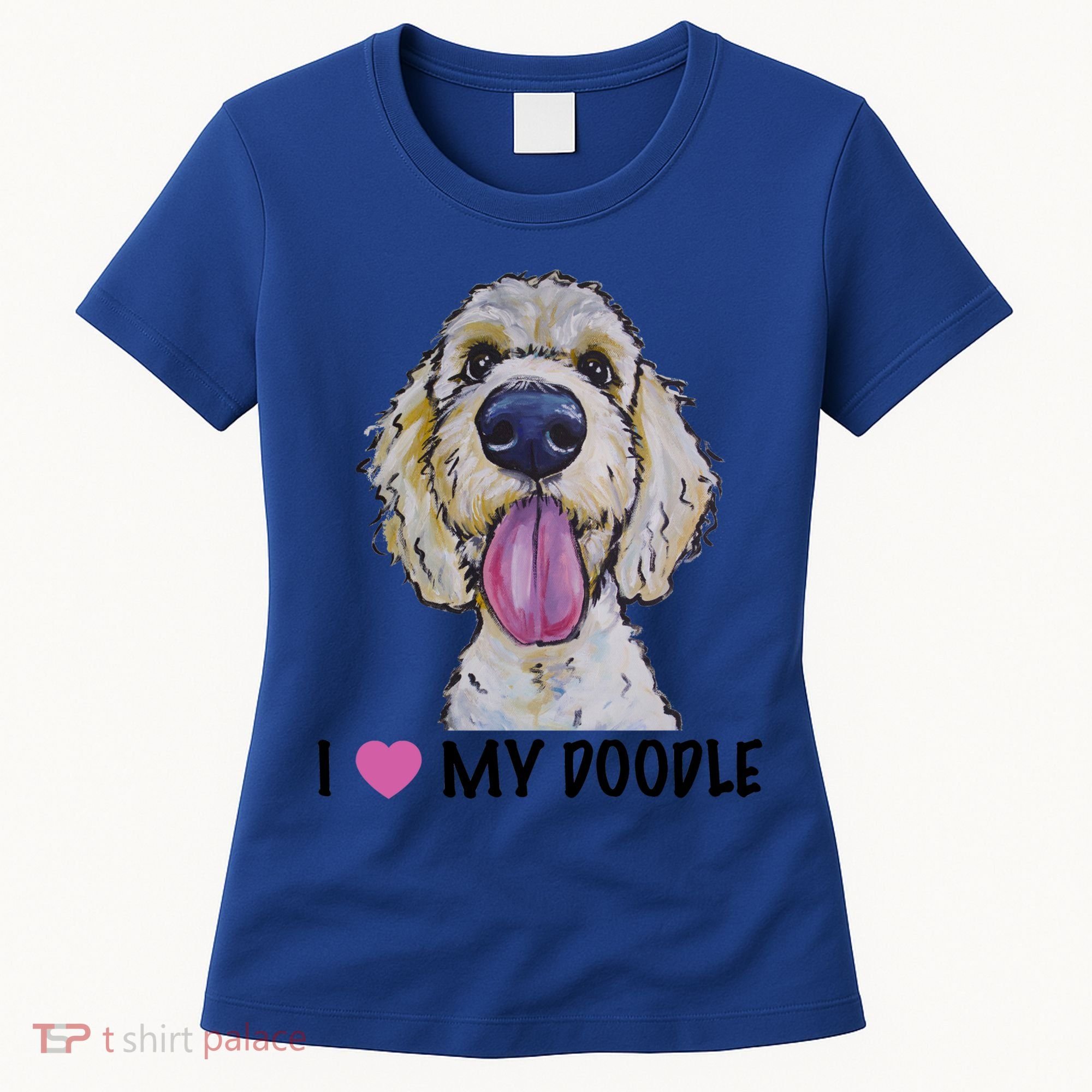 I Love My Doodle Gift Golden Doodle Gift Women's T-Shirt