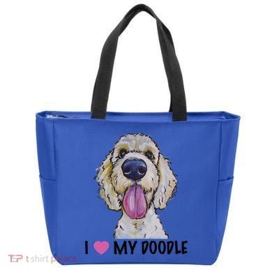 I Love My Doodle Gift Golden Doodle Gift Tote Bag