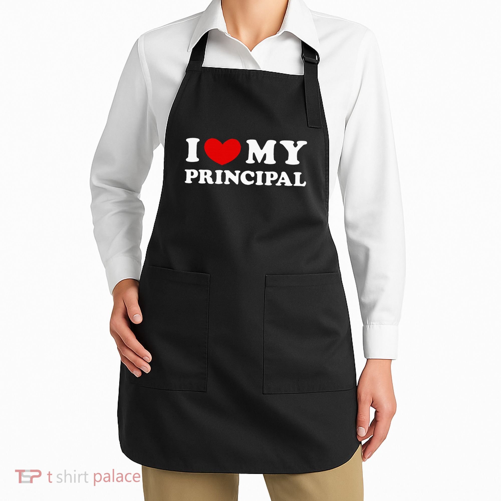 I Love My Principal I Heart My Principal Apron