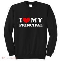 I Love My Principal I Heart My Principal Sweatshirt thumb 0