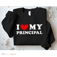 I Love My Principal I Heart My Principal Sweatshirt thumb 2