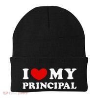 I Love My Principal I Heart My Principal Beanie thumb 0