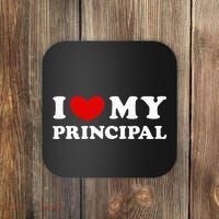 I Love My Principal I Heart My Principal Coaster thumb 0