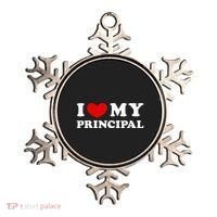 I Love My Principal I Heart My Principal Ornament thumb 0