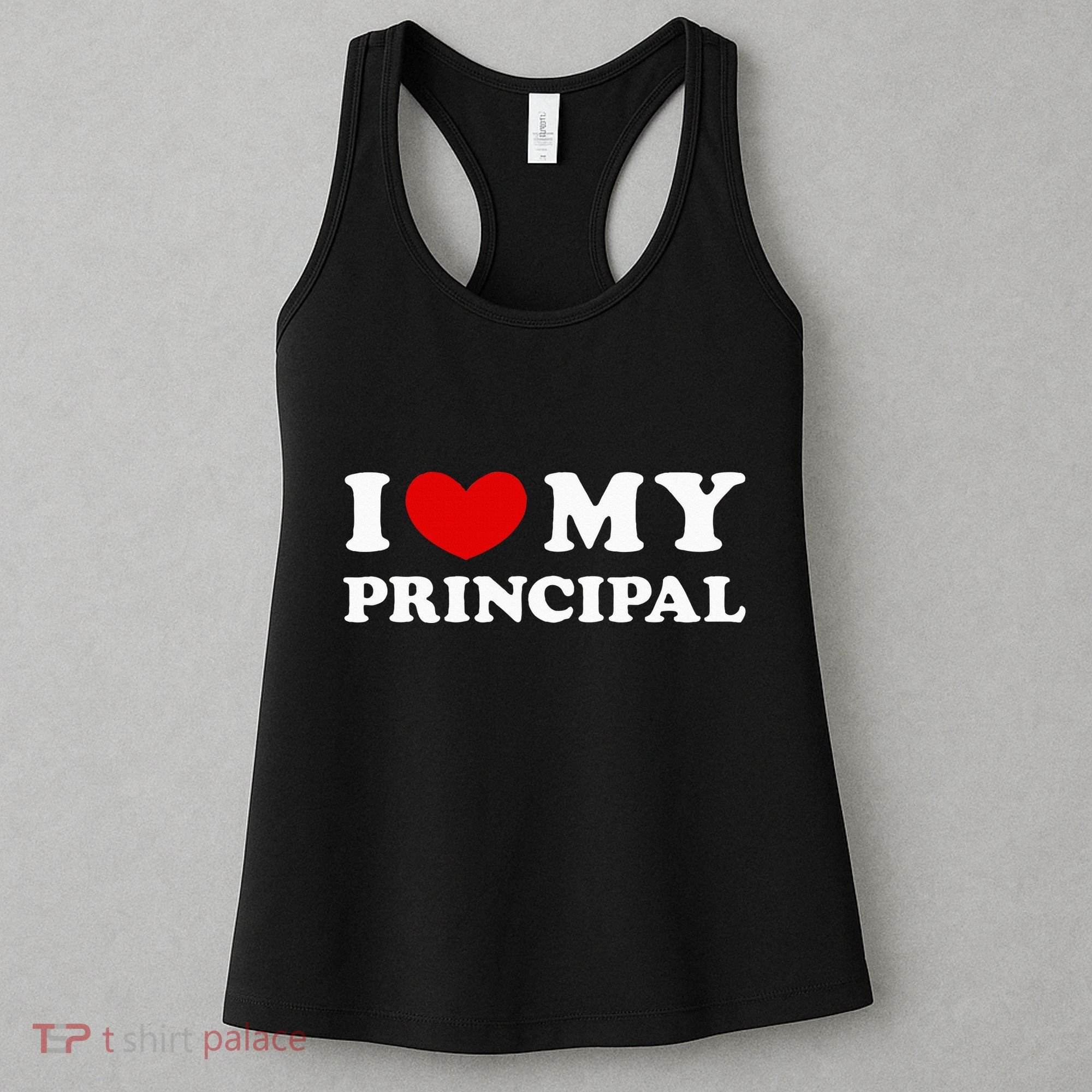 I Love My Principal I Heart My Principal Women's Tank Top