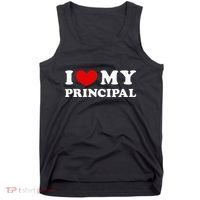 I Love My Principal I Heart My Principal Tank Top thumb 0