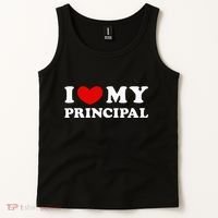 I Love My Principal I Heart My Principal Tank Top thumb 2