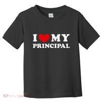 I Love My Principal I Heart My Principal Toddler T-Shirt thumb 0
