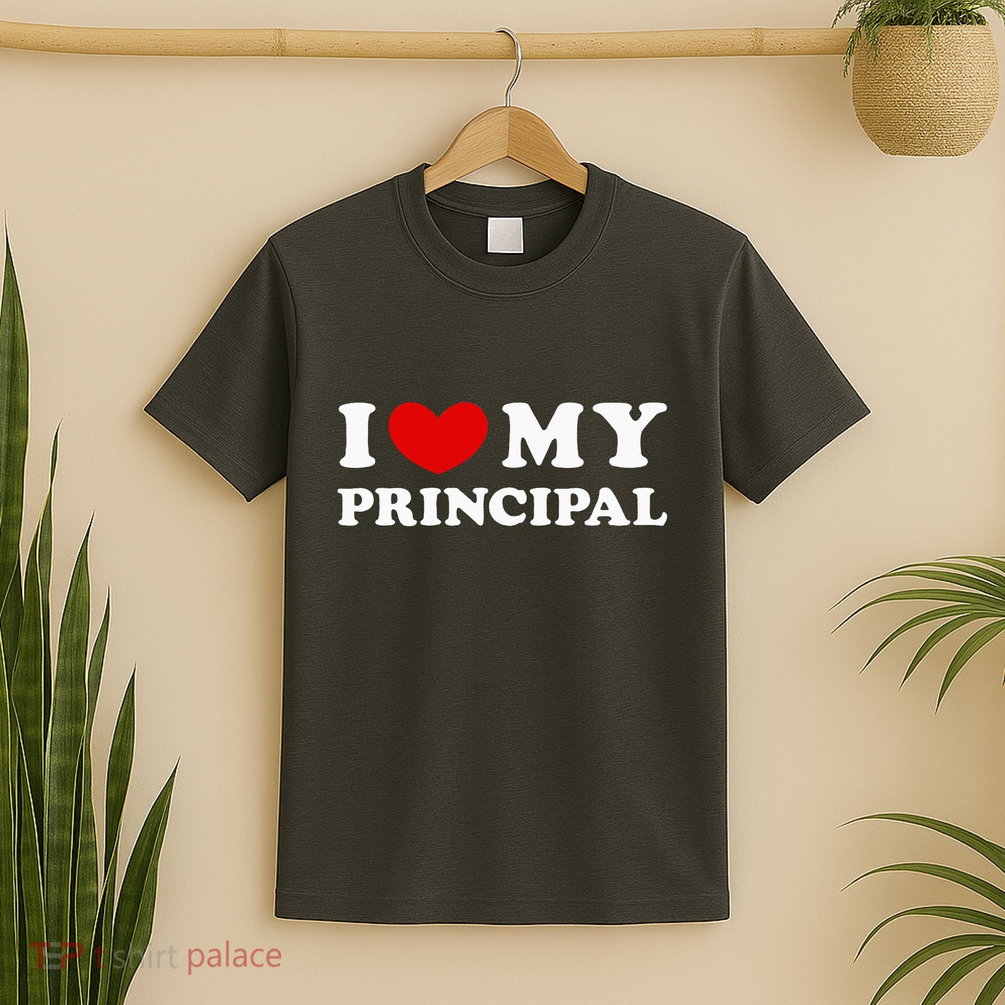 I Love My Principal I Heart My Principal T-Shirt