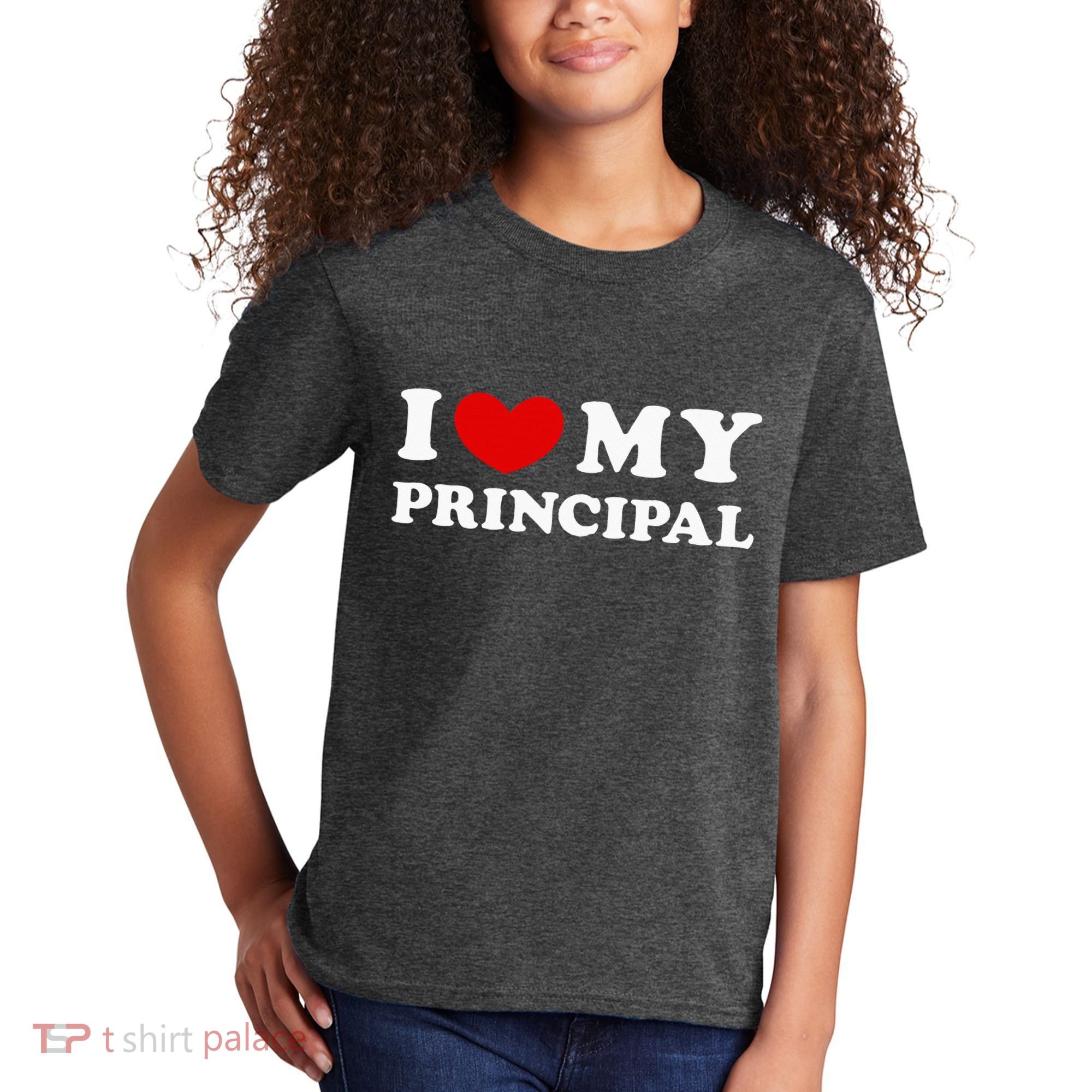 I Love My Principal I Heart My Principal Kids T-Shirt
