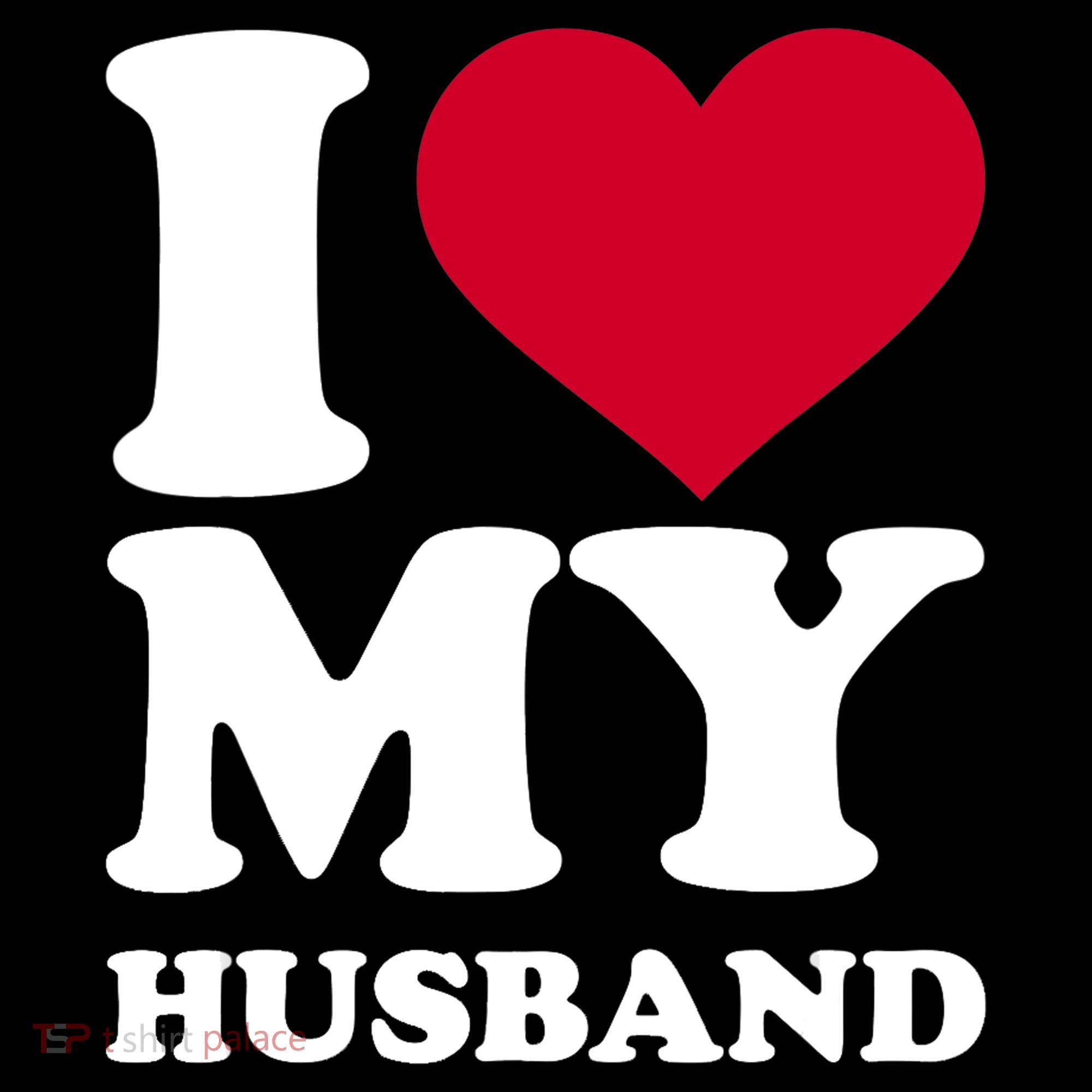 I Love My Husband TShirt Women's Hoodie