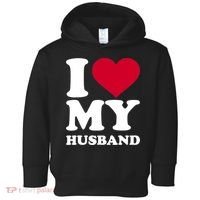 I Love My Husband TShirt Toddler Hoodie thumb 0