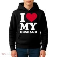I Love My Husband TShirt Kids Hoodie thumb 4