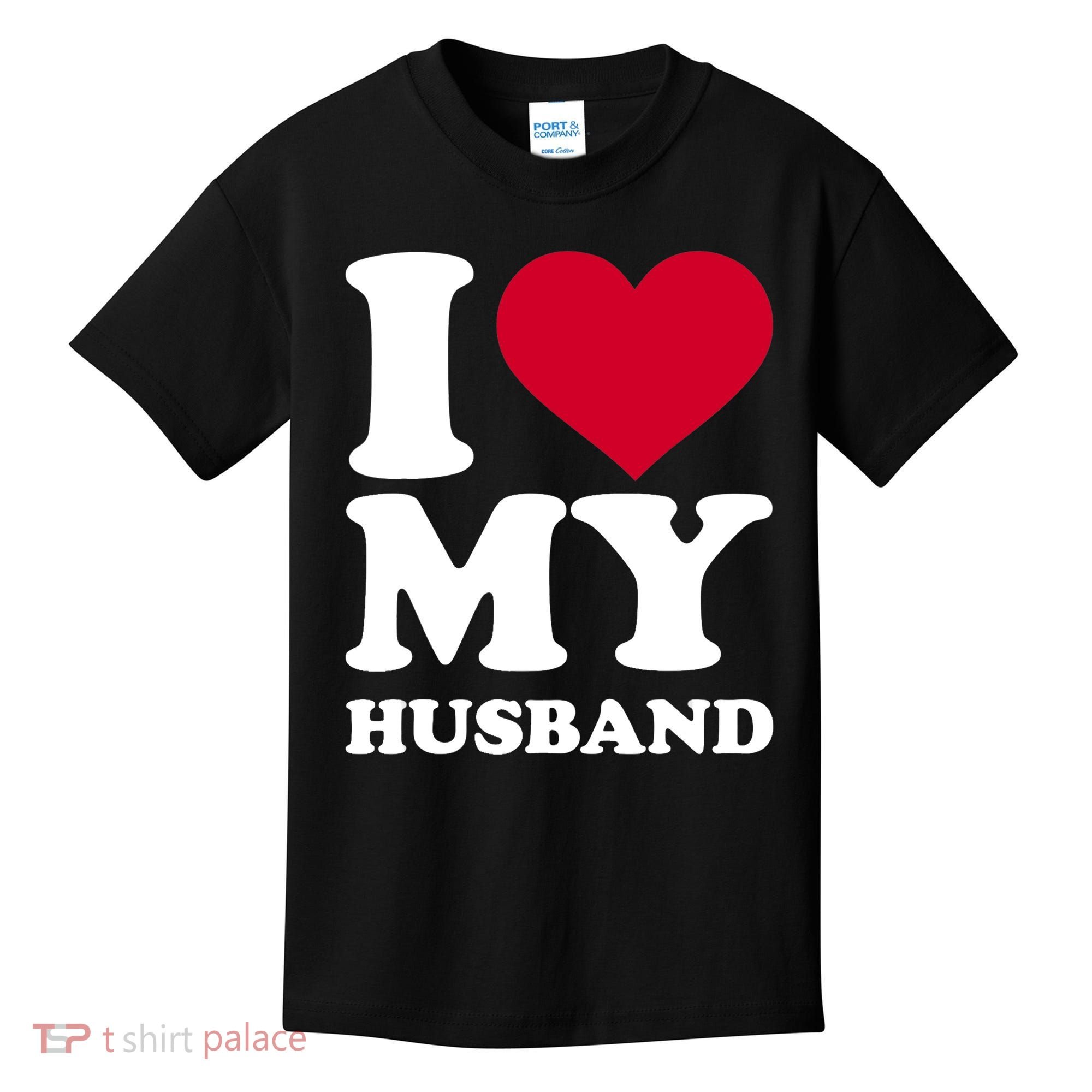 I Love My Husband TShirt Kids T-Shirt