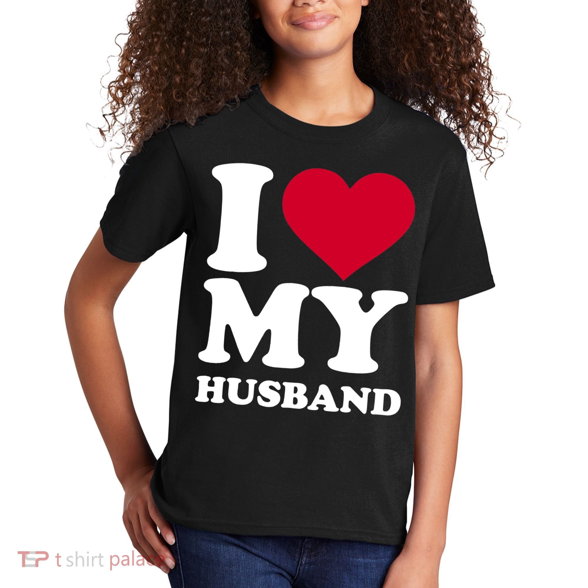 I Love My Husband TShirt Kids T-Shirt