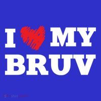 I Love My Bruv Favorite Family Member Valentines Brother Gift Women's Tank Top thumb 5