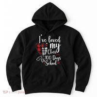 I've Loved My Class For 100 Days School Cute Valentine Hoodie thumb 0