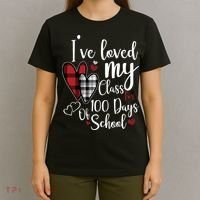 I've Loved My Class For 100 Days School Cute Valentine T-Shirt thumb 4