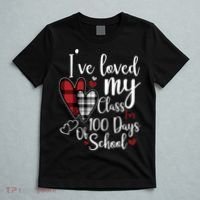 I've Loved My Class For 100 Days School Cute Valentine T-Shirt thumb 5