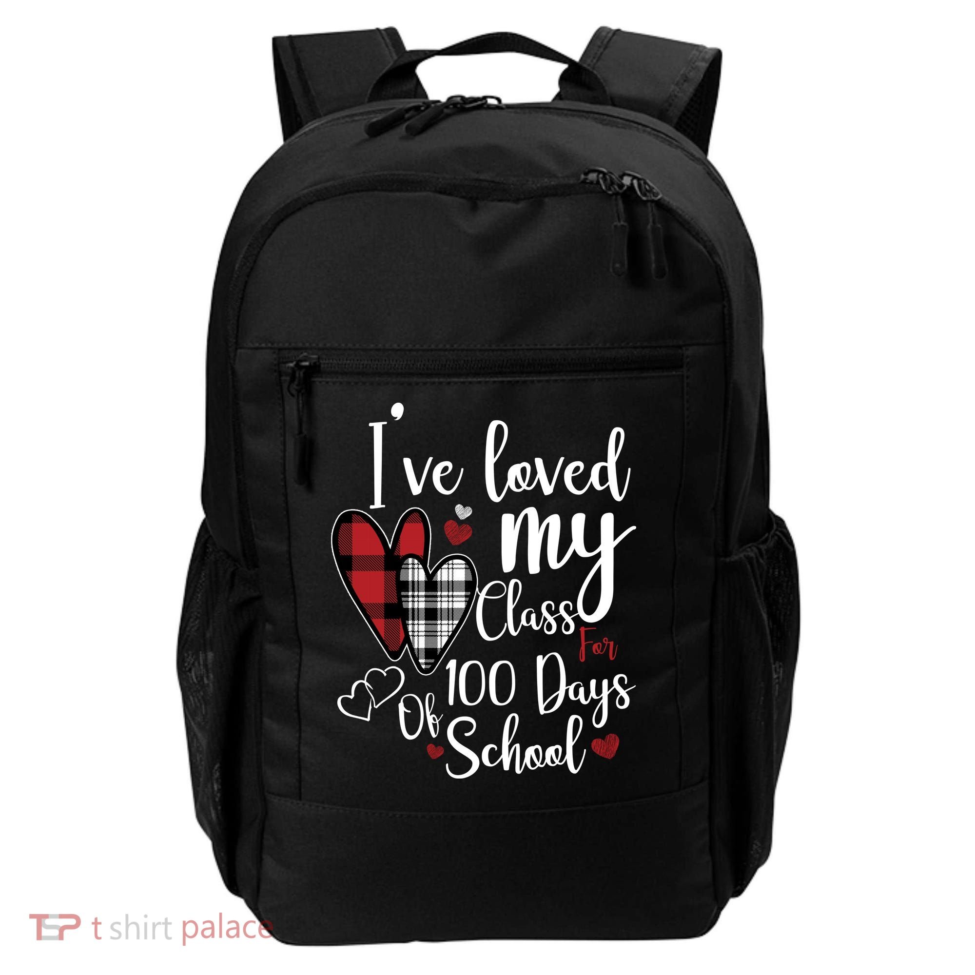 I've Loved My Class For 100 Days School Cute Valentine Backpack