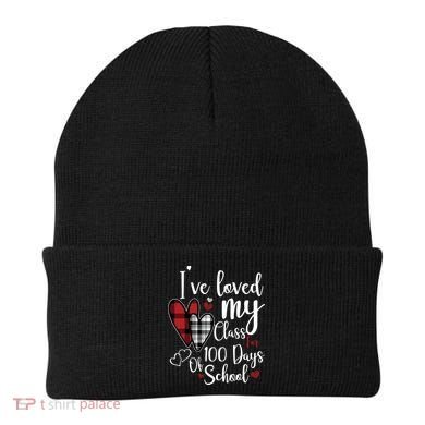 I've Loved My Class For 100 Days School Cute Valentine Beanie