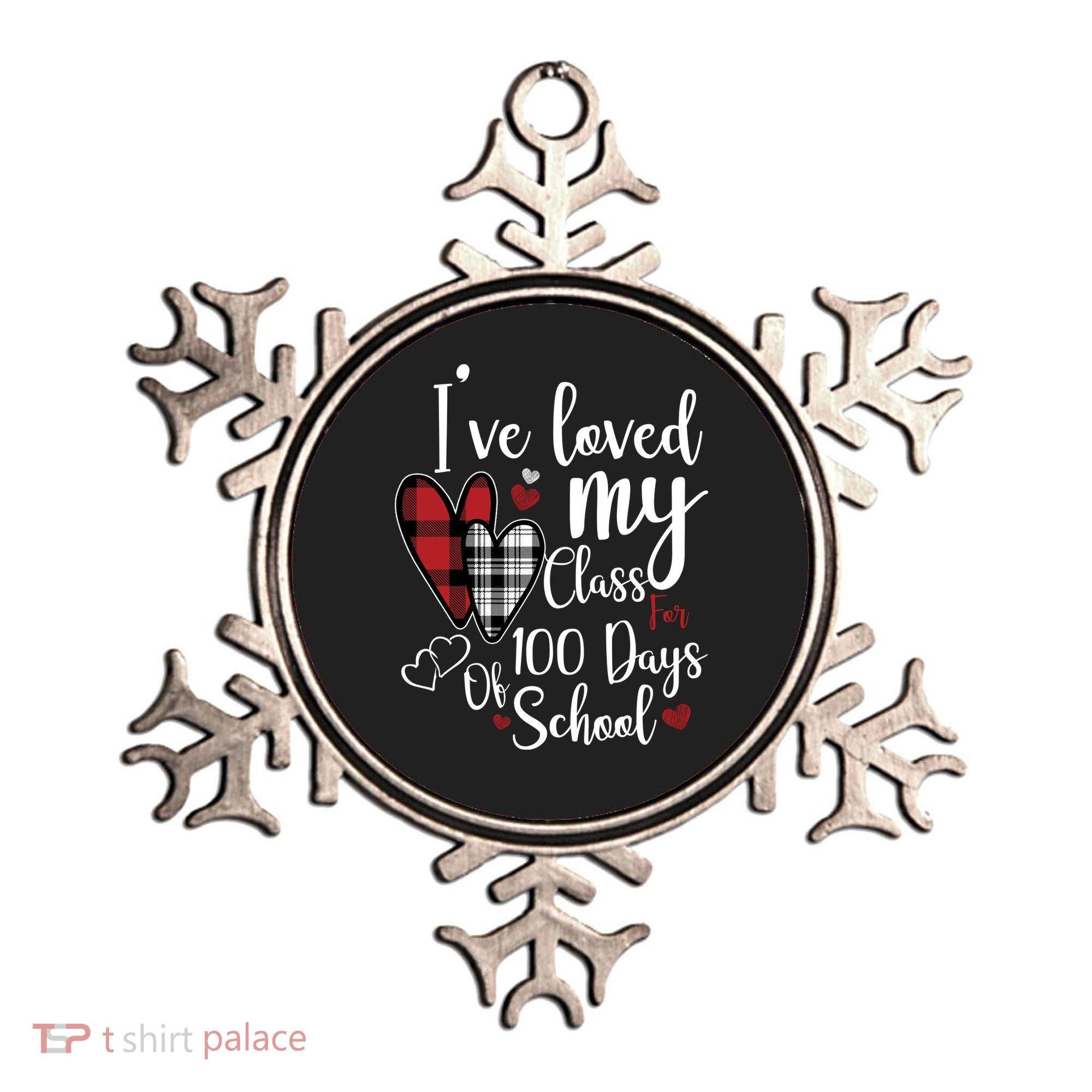I've Loved My Class For 100 Days School Cute Valentine Ornament