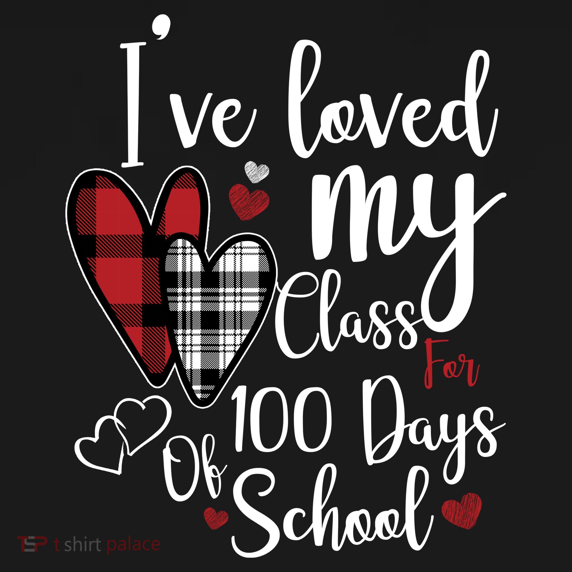 I've Loved My Class For 100 Days School Cute Valentine Women's Tank Top