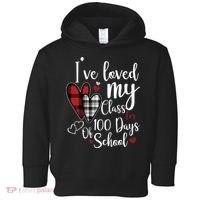 I've Loved My Class For 100 Days School Cute Valentine Toddler Hoodie thumb 0