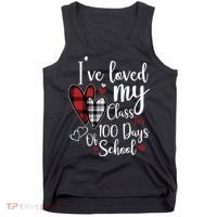 I've Loved My Class For 100 Days School Cute Valentine Tank Top thumb 0