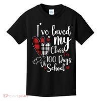 I've Loved My Class For 100 Days School Cute Valentine Kids T-Shirt thumb 0
