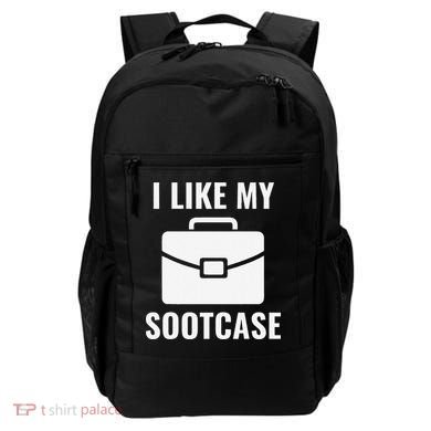 I Like My Sootcase Funny Suitcase Meme Viral Sarcastic Pun Backpack