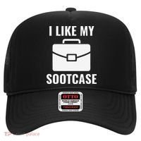 I Like My Sootcase Funny Suitcase Meme Viral Sarcastic Pun Hat thumb 0