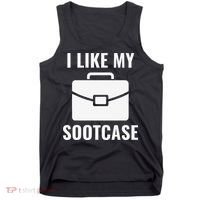 I Like My Sootcase Funny Suitcase Meme Viral Sarcastic Pun Tank Top thumb 0