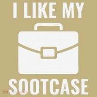 I Like My Sootcase Funny Suitcase Meme Viral Sarcastic Pun Mousepad thumb 1