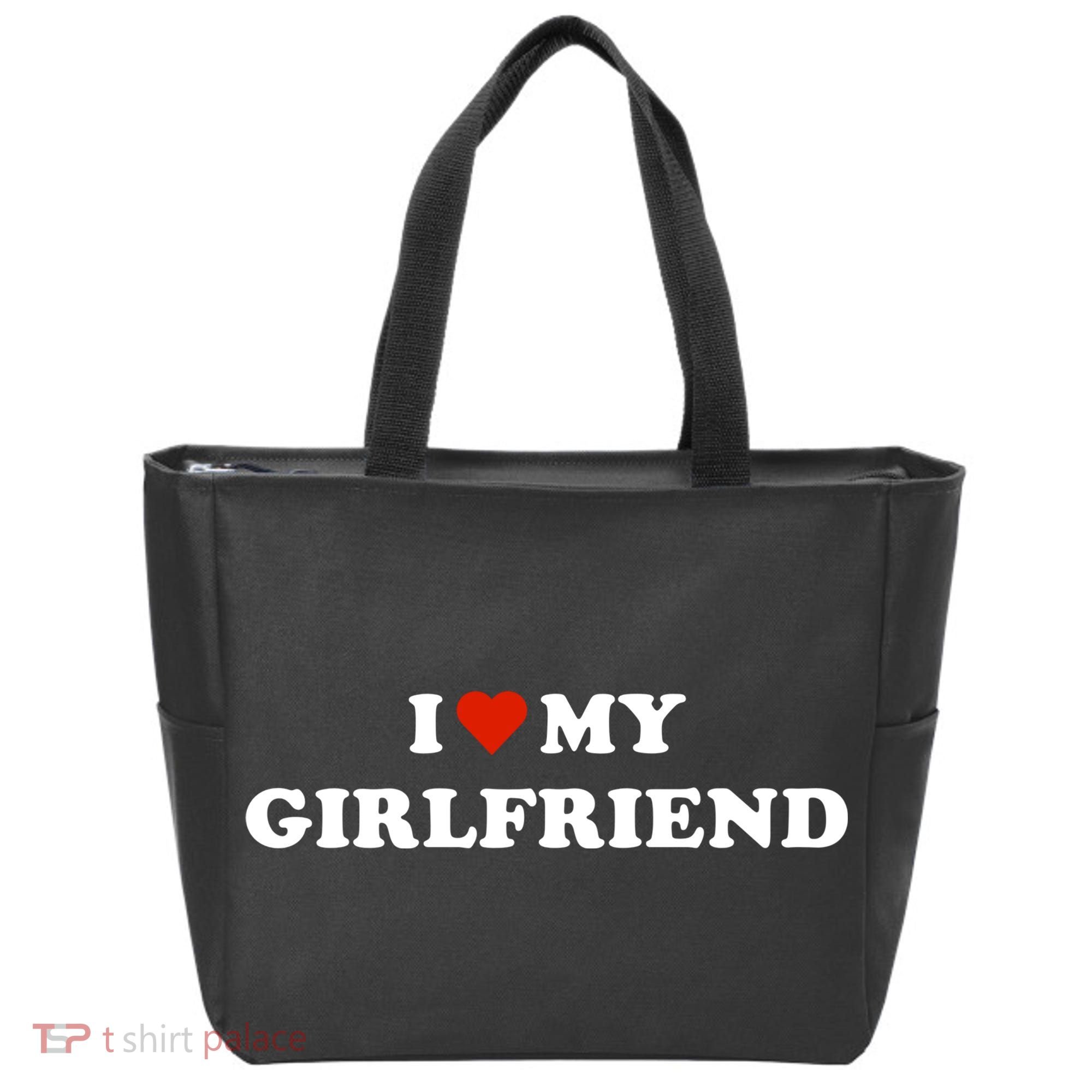 I Love My Gf Tote Bag