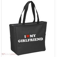 I Love My Gf Tote Bag thumb 2