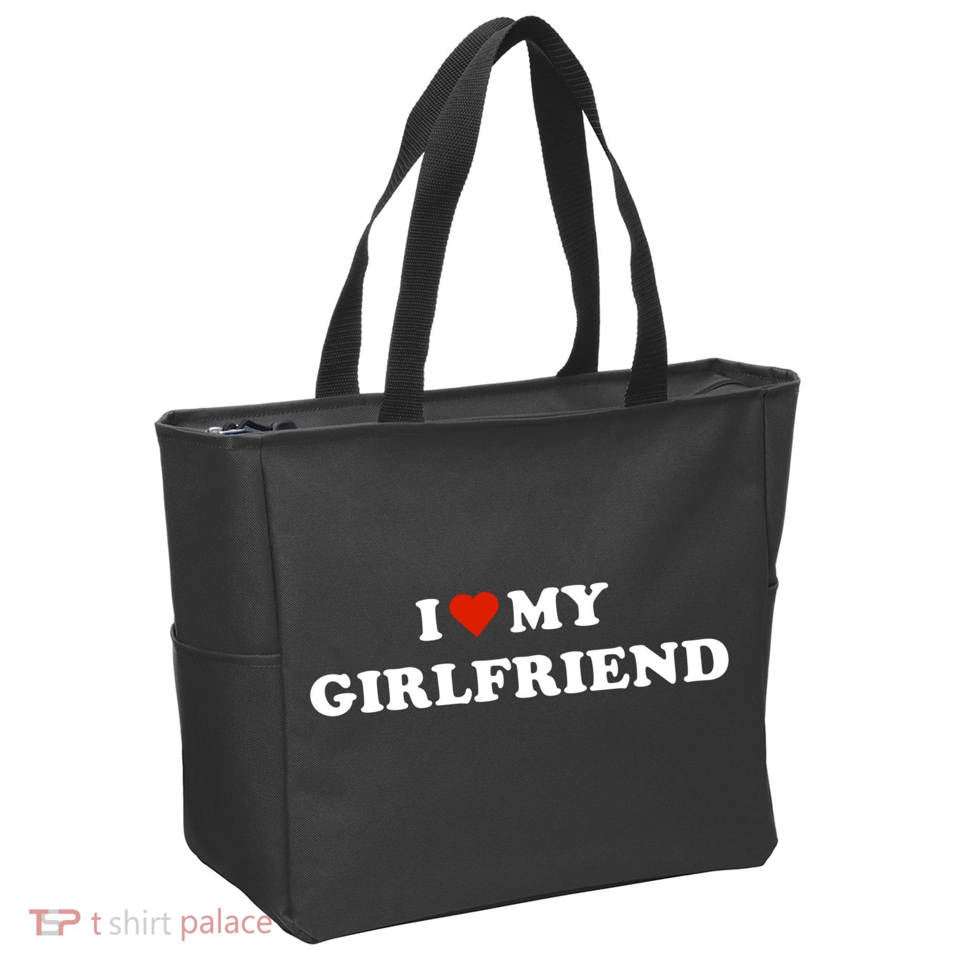 I Love My Gf Tote Bag