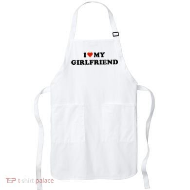 I Love My Gf Apron