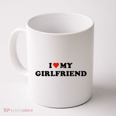 I Love My Gf Coffee Mug